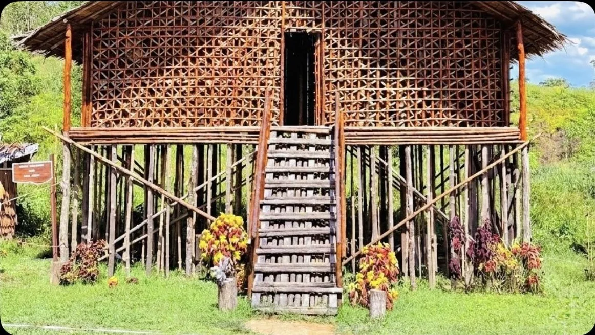 Traditional Biak house